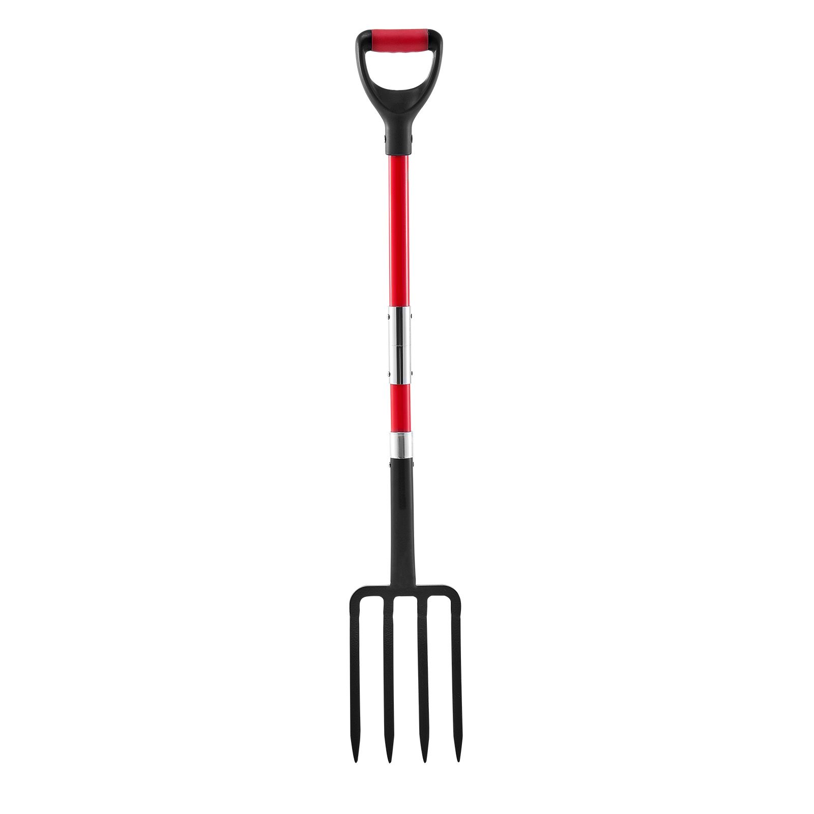 Spade Digging Fork - จอบสวน 4 ง่าม พร้อมด้ามไฟเบอร์กลาส ขนาด 45