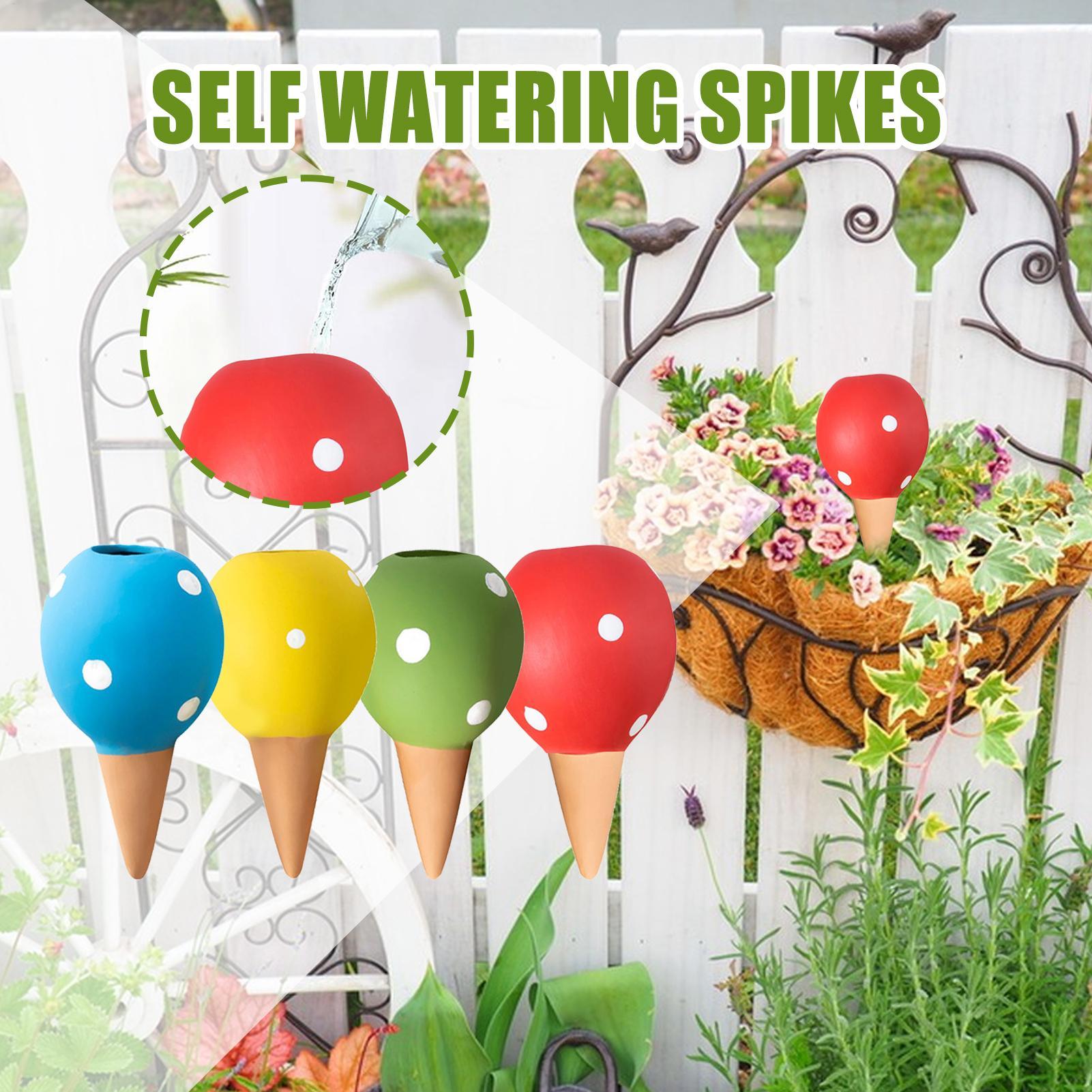 Automatic Plant Waterer - Terracotta Watering Spikes Self-รดน้ําพืช Dripper Spike