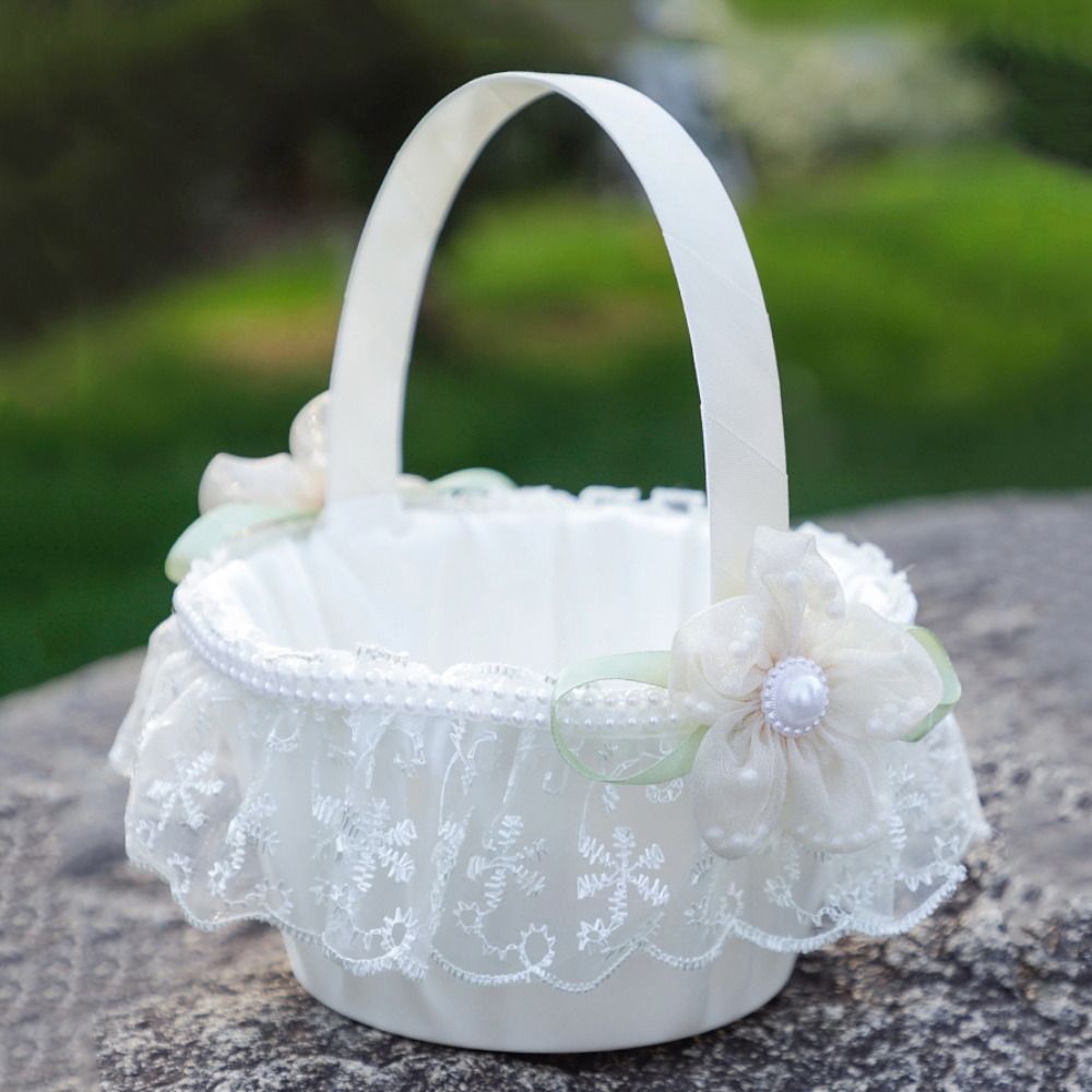 ตะกร้าดอกไม้งานแต่งงานแบบหวาน  - Gardening Tools Girls บทวิจารณ์และราคา