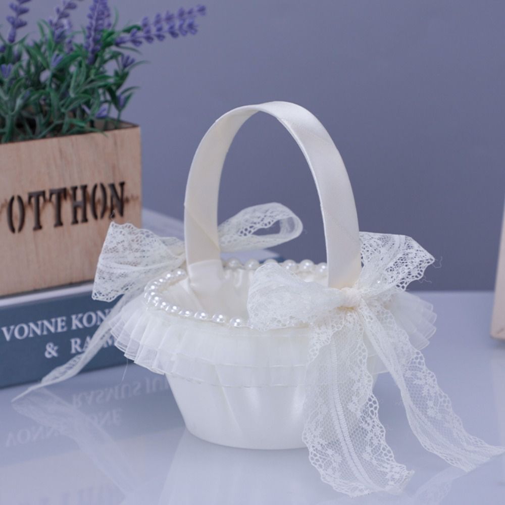 ตะกร้าดอกไม้งานแต่งงานแบบหวาน  - Gardening Tools Girls บทวิจารณ์และราคา