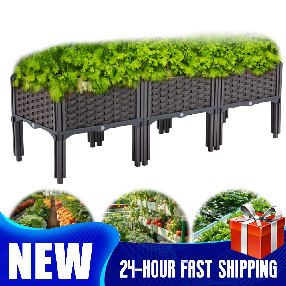กระบะปลูกต้นไม้ยกพื้นพร้อมระบบ - Self-Watering Planter บทวิจารณ์และราคา