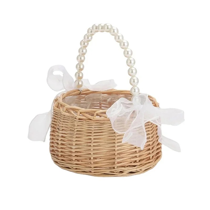 ตะกร้าหวายสำหรับเด็กถือดอกไม้ใ - Gardening Tools Girls บทวิจารณ์และราคา